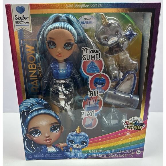 MGA Rainbow High- World Slime Powder: Skylar Bradshaw Fashion Doll w/Accessories - Picture 1 of 6